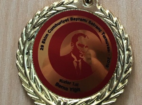 Cumhuriyet Bayramı Satranç Turnuvası Madalya Töreni